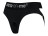 Черные трусики для насадок Heroine Lingerie Harness - size M 