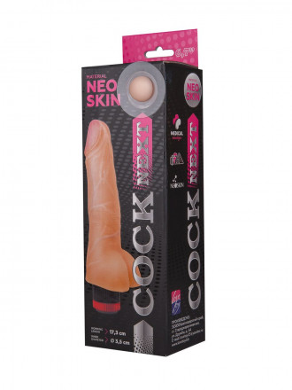 Реалистичный вибромассажёр COCK NEXT 6&quot; - 17,3 см.  