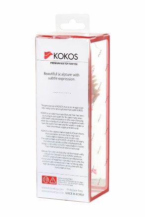 Телесная реалистичная насадка KOKOS Extreme Sleeve 07 с дополнительной стимуляцией - 12,7 см.  