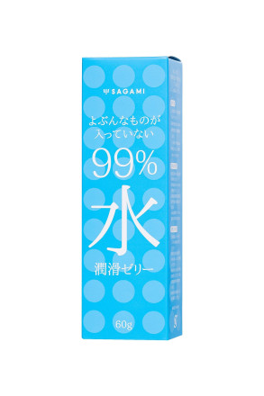 Смазка на водной основе Sagami Water 99% - 60 гр. 