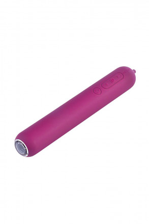 Фиолетовый вибратор Gaga со встроенной видеокамерой - 10 см. 