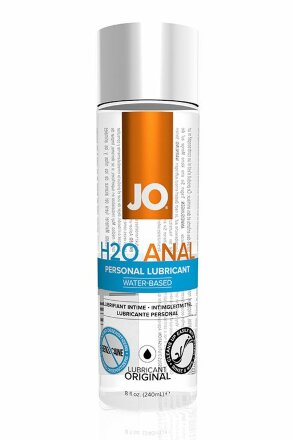 Анальный лубрикант на водной основе JO Anal H2O - 240 мл. 