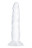 Прозрачный фаллоимитатор-реалистик Crystal - 19 см. 