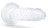 Прозрачный фаллоимитатор-реалистик Crystal - 19 см. 