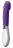 Фиолетовый вибратор Asopus - 21 см. 