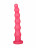 Розовый гелевый анальный стимулятор - 20 см. 