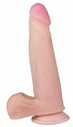 Телесный фаллоимитатор HUMAN COPY 7,3&quot; - 18,5 см. 