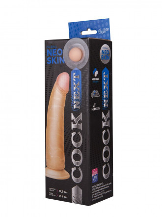 Фаллоимитатор на присоске COCK NEXT 6&quot; - 17,5 см. 