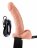 Полый страпон с креплением Vibrating Hollow Strap-On with Balls - 18,9 см. 