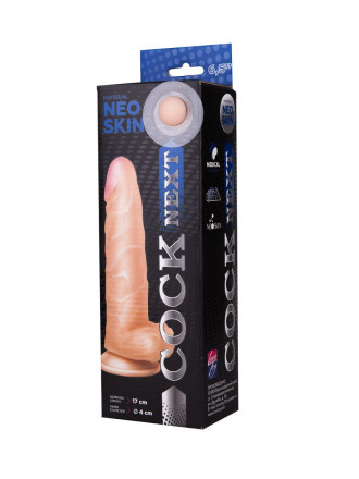 Фаллоимитатор COCK NEXT 6&quot;с подошвой-присоской - 17 см. 