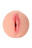 Телесный мастурбатор-вагина ELEGANCE с ромбами по поверхности 