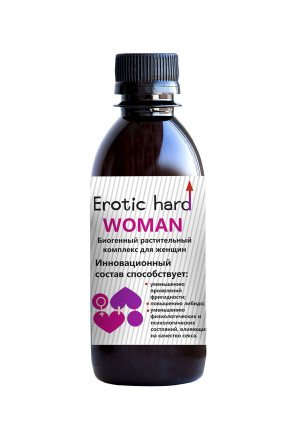 Женский биогенный концентрат для повышения либидо Erotic hard Woman - 250 мл. 