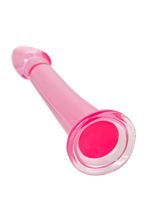 Розовый нереалистичный фаллоимитатор Jelly Dildo XL - 22 см. 
