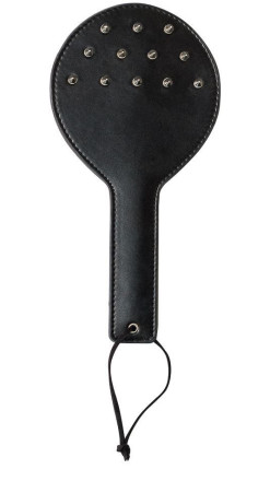 Черная шлепалка Barb с шипами - 30 см. 