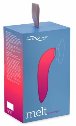 Розовый вакуум-волновой стимулятор клитора We-Vibe Melt 