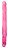 Розовый двусторонний фаллоимитатор 14 Double Dildo - 35,5 см. 