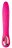 Ярко-розовый вибратор BENTLII - 14 см. 