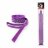 Фиолетовый ошейник на поводке с ручкой-петлей 