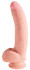 Телесный фаллоимитатор на присоске 10" Triple Density Cock with Balls - 26,7 см.