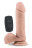 Телесный вибратор-реалистик Dr. Beckham 7.5 Inch Thumping Dildo with Remote Control - 19 см. 