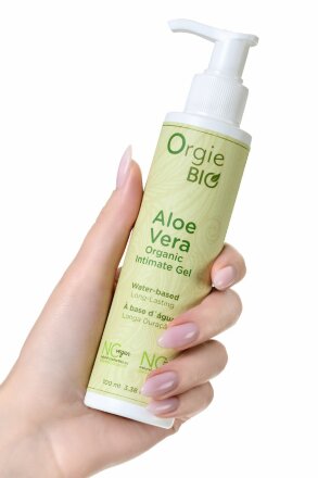 Органический интимный гель ORGIE Bio Aloe Vera с экстрактом алоэ вера - 100 мл. 