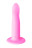 Розовый нереалистичный дилдо Stray - 16,6 см. 