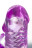 Фиолетовый вибратор High-Tech fantasy - 22,5 см. 
