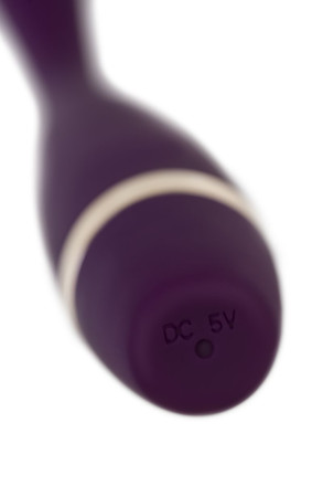 Фиолетовый стимулятор G-точки G-Hunter - 18,5 см. 