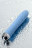 Голубой силиконовый вибратор с функцией нагрева и пульсирующими шариками FAHRENHEIT - 19 см. 