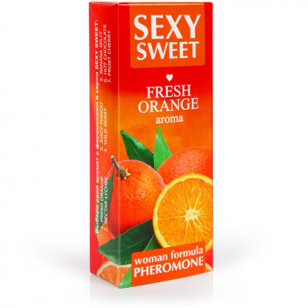 Парфюм для тела с феромонами Sexy Sweet с ароматом апельсина - 10 мл. 