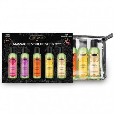 Набор массажных масел Massage Indulgence Kit 