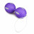 Фиолетовые вагинальные шарики Wiggle Duo 