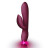 Фиолетовый вибратор-кролик Every Girl - 18,2 см. 