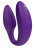 Фиолетовый вибратор для пар We-Vibe Sync 2 
