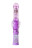 Фиолетовый хай-тек вибратор High-Tech fantasy с вращением бусин - 24,5 см. 