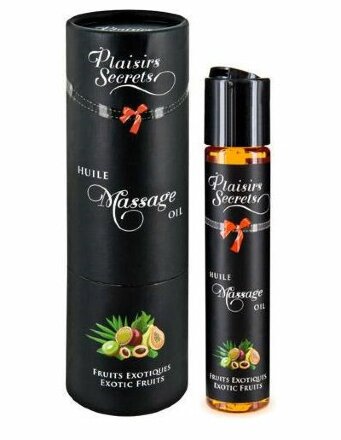 Массажное масло с ароматом экзотических фруктов Huile de Massage Gourmande Fruits Exotiques - 59 мл. 