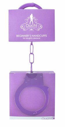 Фиолетовые наручники OUCH! Purple 