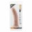 Телесный фаллоимитатор 8 Inch Cock With Suction Cup - 20,3 см.  