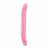Розовый двусторонний фаллоимитатор 12.8 Inch Dildo - 32,5 см. 