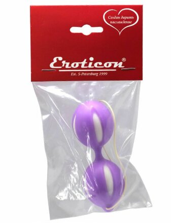 Фиолетовые вагинальные шарики 