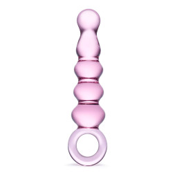 Анальный розовый жезл Quintessence Anal Slider - 18 см.