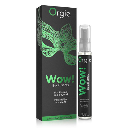 Оральный спрей Orgie WOW! Blowjob Spray с охлаждающим и возбуждающим эффектом - 10 мл. 