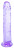 Фиолетовый фаллоимитатор Distortion - 18 см. 