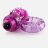 Фиолетовое эрекционное виброкольцо OWOW PURPLE 
