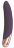 Фиолетовый вибромассажер ASTERIA - 21 см. 