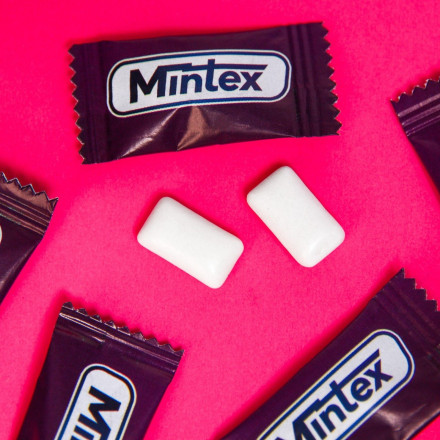 Жевательная резинка Mintex со вкусом мяты - 1 шт. 