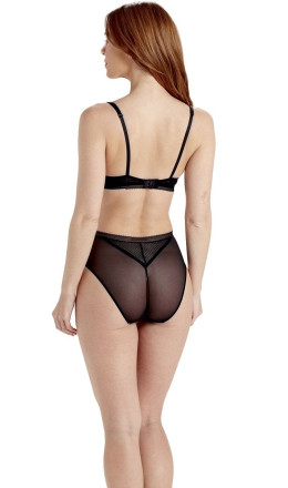 Высокие сетчатые трусики High Waisted Brief 