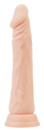 Телесный реалистичный фаллоимитатор Штучки-дрючки - 19,5 см.