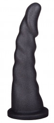 Насадка-фаллоимитатор на кожаных трусиках Harness Ultra Realistic 6,5&quot; - 18,5 см.