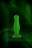 Зеленая, светящаяся в темноте анальная втулка Mortimer Glow - 12,5 см. 